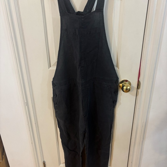 James Perse Los Angeles black 100% cotton overalls * read description  Charcoal - Picture 5 of 11